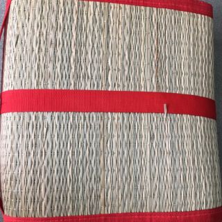 Chiếu cói xếp thường gấp gọn [gấp 4] (size 1m6x1m9)