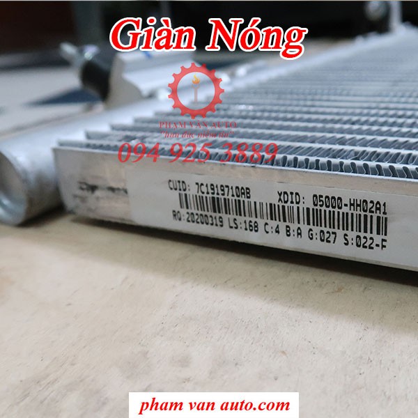 Giàn  Nóng Ford Transit CHÍNH HÃNG 7C1919710AA từ năm 2012 đến 2021 Phạm Văn Auto