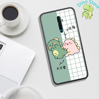 ỐP LƯNG OPPO RENO 0/RENO 2/RENO 2F  ,  IN HÌNH KHỦNG LONG NGỘ NGHĨNH VÀ CUTE