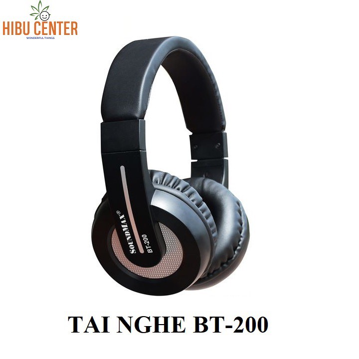 Tai Nghe Bluetooth Không Dây SOUNDMAX BT200  Hibucenter