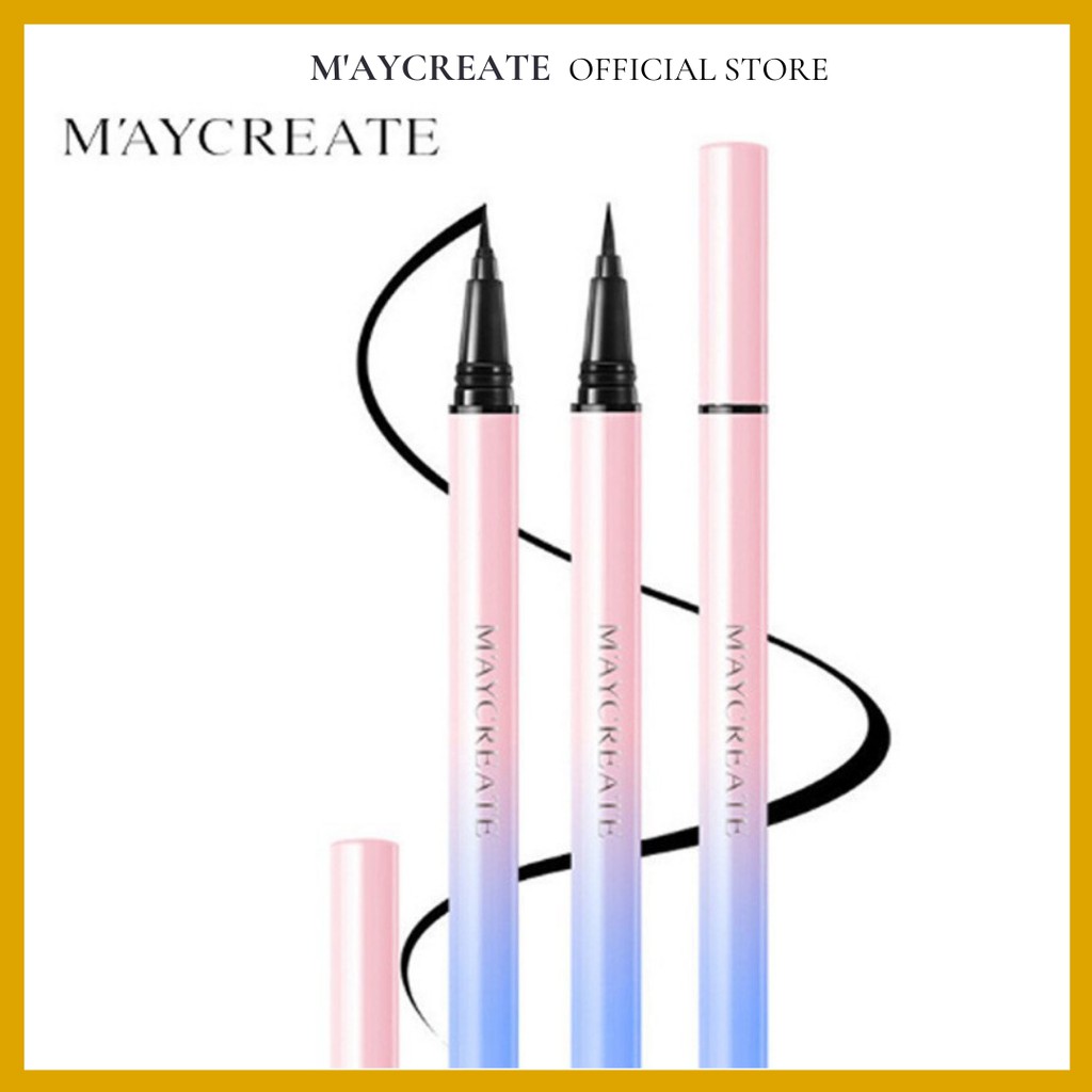 Kẻ mắt nước chống trôi maycreate eyeliner không lem không thấm nước MKM2