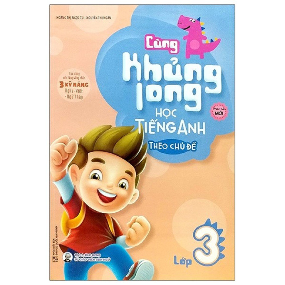 Sách Megabook - Cùng Khủng Long Học Tiếng Anh Theo Chủ Đề Lớp 3 (Tái Bản)