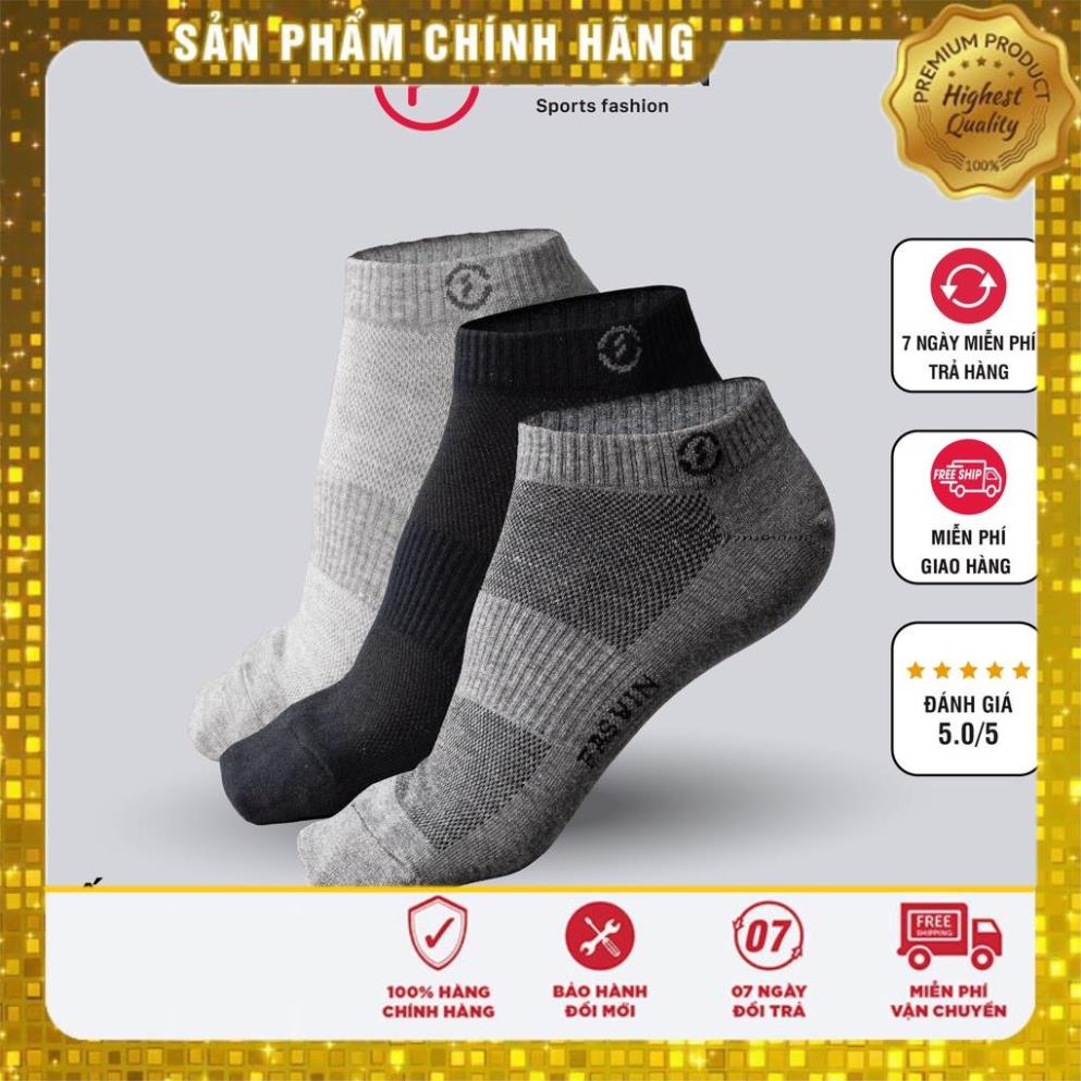 Tất Nam cổ ngắn Fasvin mềm mịn co giãn tốt TN21901.HN