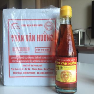 Nước mắm siêu sạch Trần Văn Hưởng thùng 6 chai sành × 220ml
