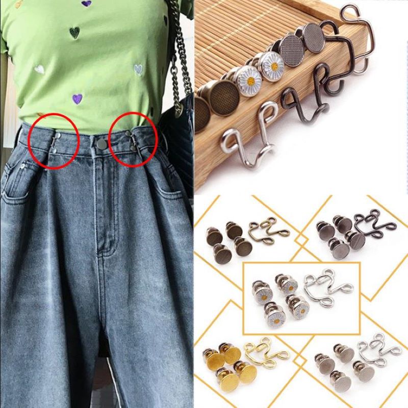 Khóa Gài Thắt Lưng Quần Phong Cách Hàn Quốc Thời Trang Cho Nữ