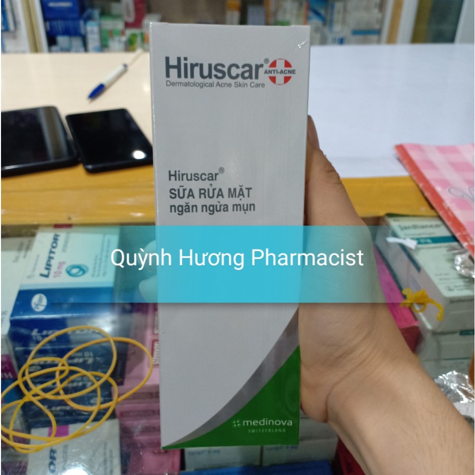 Sữa rửa mặt HIRUSCAR Anti-acne 100ml mới
