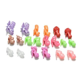 Bộ 40 chiếc giày cao gót cho búp bê Barbie
