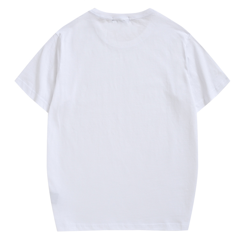 Áo thun tay ngắn in chữ BURBERRY nhiều màu sắc thời trang cho nam và nữ