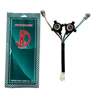 Dây đui đèn trước Wave anfa (2 đèn) DENKI