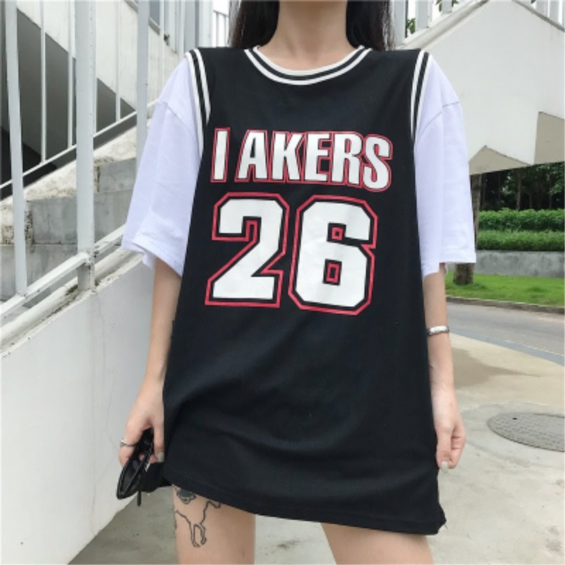 Áo bóng rổ số 26 nam nữ form rộng | BigBuy360 - bigbuy360.vn