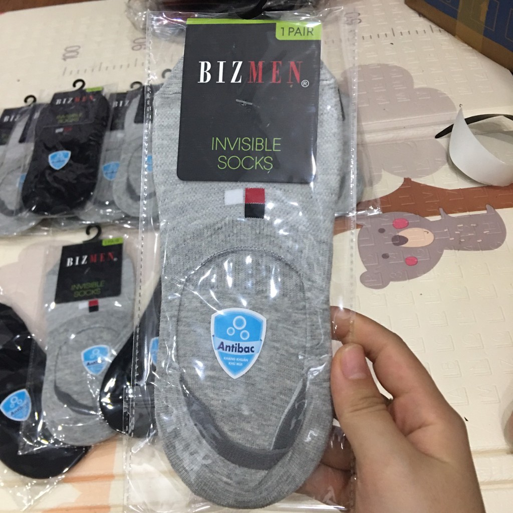Tất hài tất bí mật giáu giày BIZMEN chống tuột - 3 màu Co08