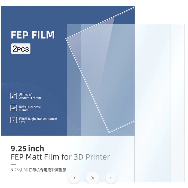 FEP Film anycubic cho máy in 3D resin  khổ A3 và A4