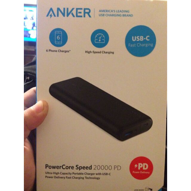 Pin sạc dự phòng Anker dung lượng 20.000mAh A1275 sạc nhanh 22.5w
