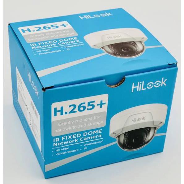 Camera IP Dome hồng ngoại 4.0 Megapixel HILOOK IPCD140H Hàng chính hãng
