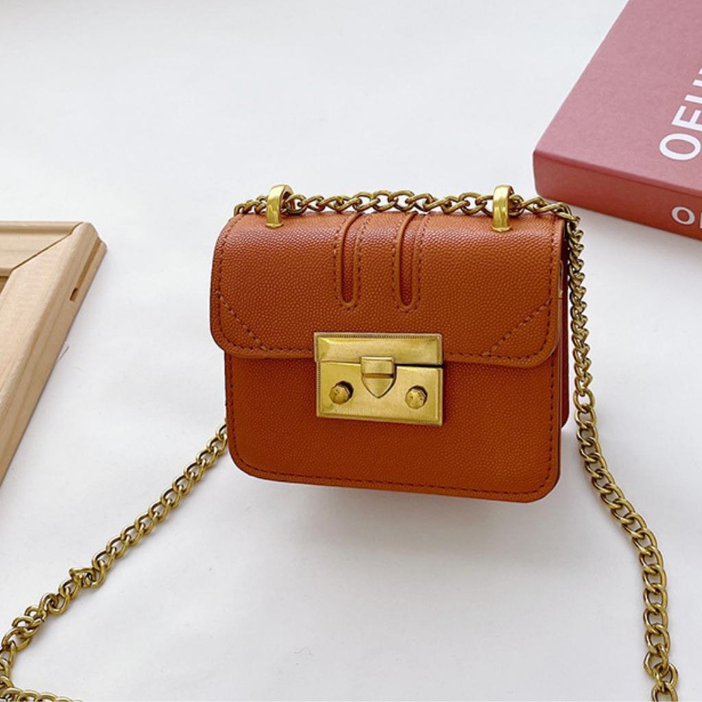 Túi xách nữ, Túi đeo chéo nữ mini khoá bấm cao cấp nhiều mẫu cute đẹp xinh TX27429 BT Fashion Boutique