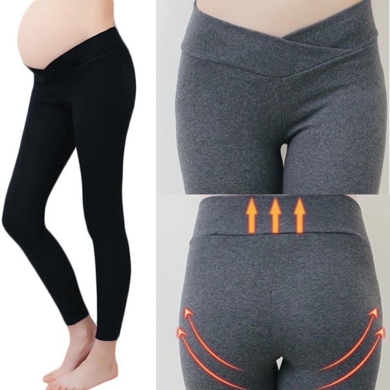 quần legging bầu chễ(full size 40-90kg) ảnh thật sản phẩm