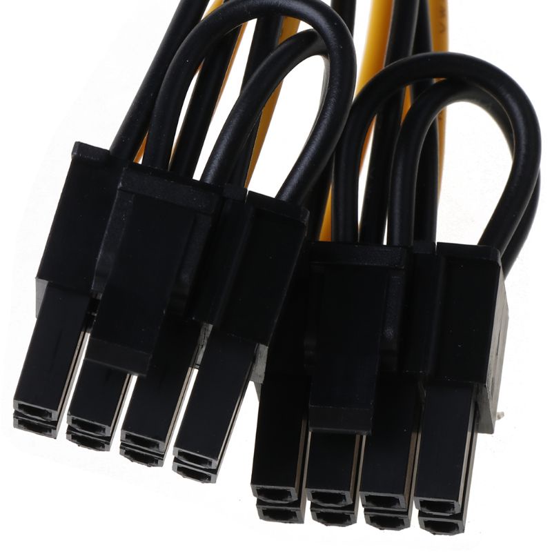 Dây Cáp Nguồn Chuyển Đổi Cpu 8-pin Sang Pci-E 8-pin  25cm