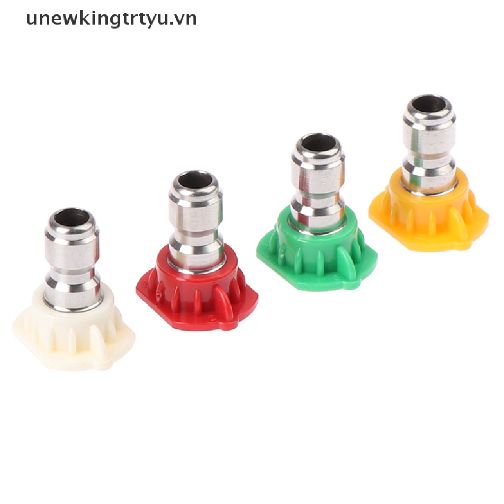 Đầu Vòi Xịt Nước Áp Suất Cao 0 / 15 / 25 / 40 Độ Bằng Thép Không Gỉ