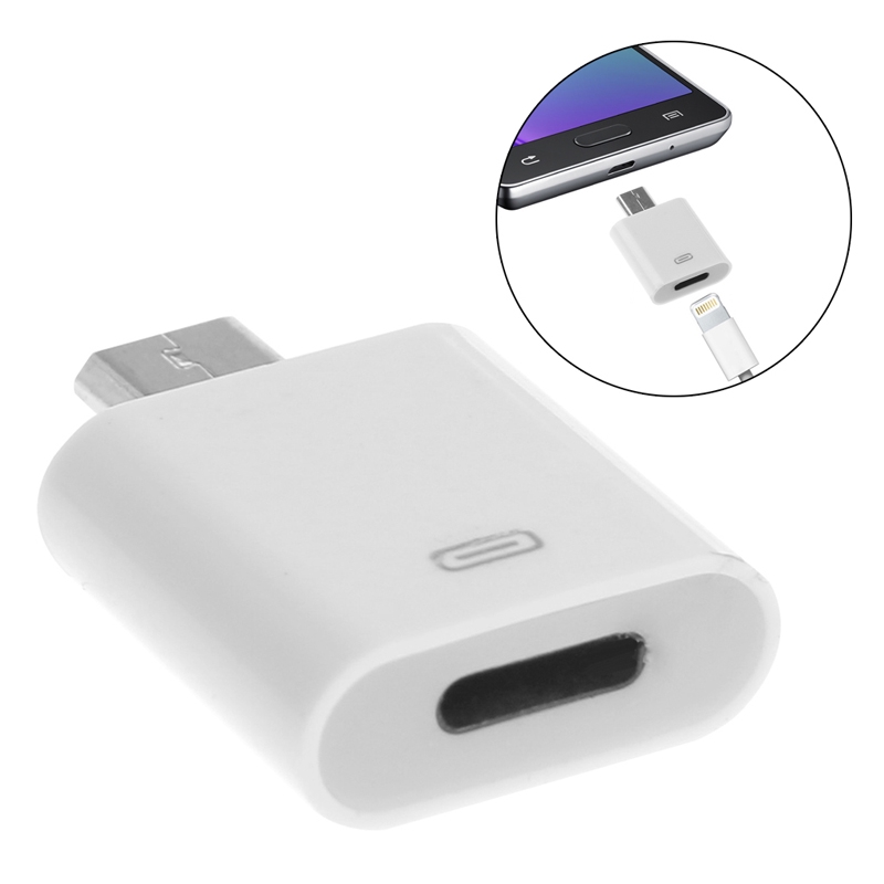 Cáp chuyển đổi cổng lightning từ cổng lightning sang cổng Micro USB