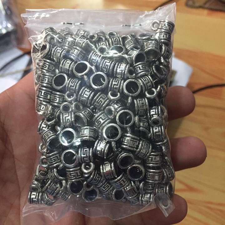 TTVD174- Cách xỏ hoa văn chất liệu nhựa mạ bạc( Qúy khách vui lòng xem kĩ mô tả để chọn đúng mã hàng)