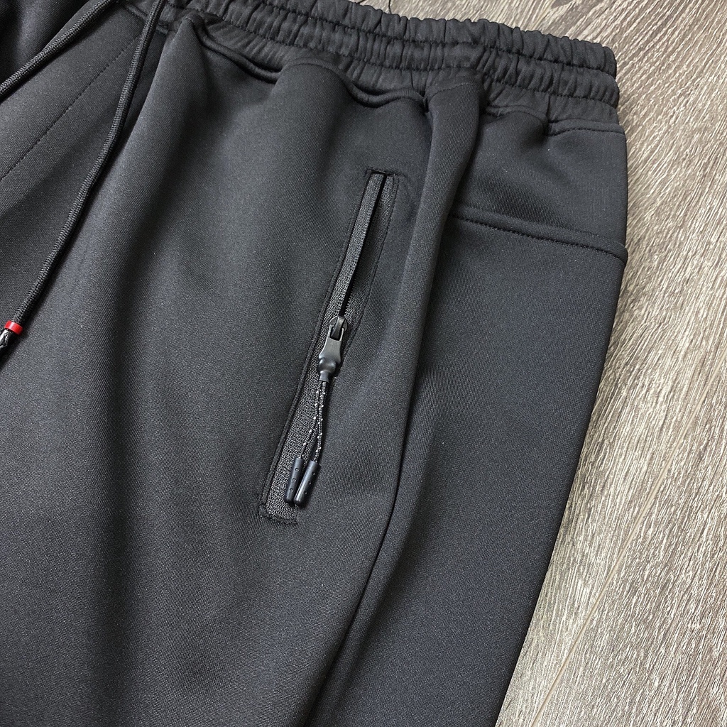 Quần jogger nam cao cấp Homieyl bo gấu, quần thể thao nam túi có khóa chất vải đẹp