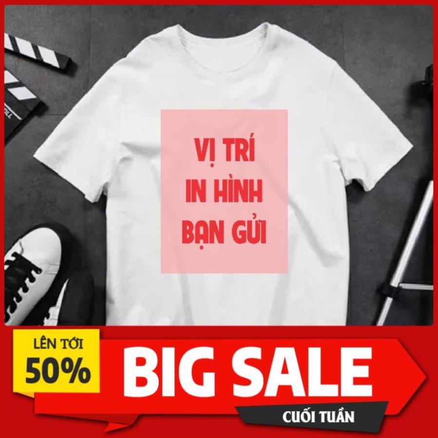 Nhận in hình cá nhân, in theo yêu cầu lên áo thun ❕ 2022