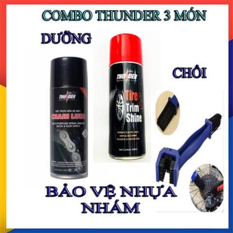 BỘ VỆ SINH BẢO DƯỠNG XÍCH SÊN THUNDER