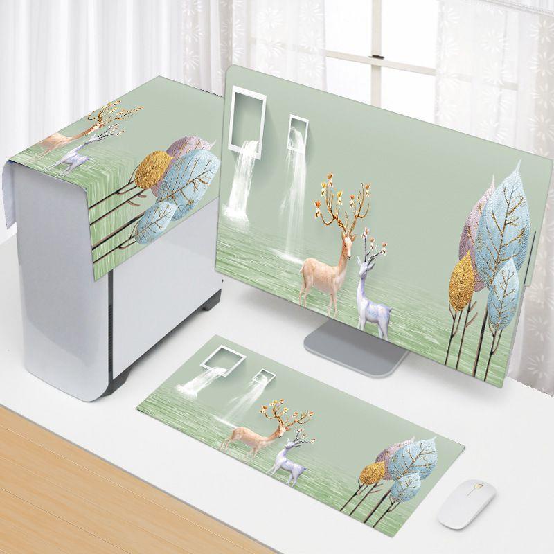 Tấm Vải Che Phủ Bàn Phím Máy Tính Màn Hình LCD Chống Bụi Bẩn Tiện Dụng