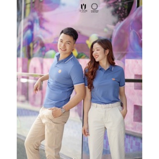 Hot trend 2020 áo cặp màu xanh ngọt