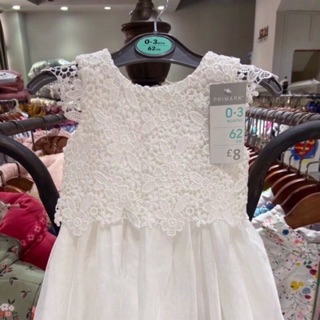 Váy Primark ren hoa bé gái