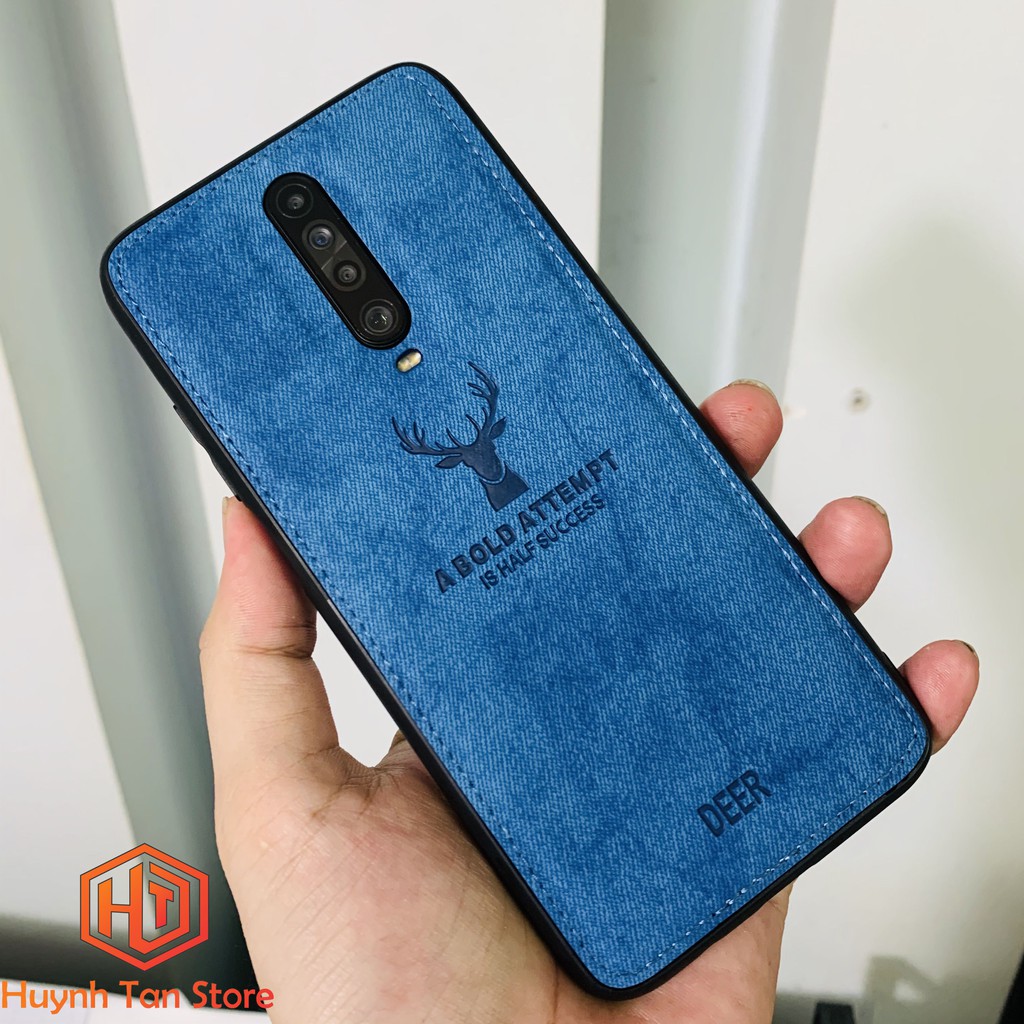 Ốp lưng redmi k30 chống bám vân tay hình Nai 3D nhiều màu sắc phụ kiện điện thoại huỳnh tân store