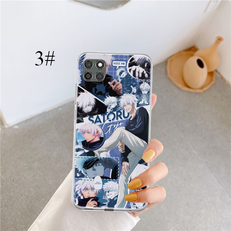 Ốp Điện Thoại Hình Anime Jujutsu Kaisen Cho Tecno Camon 18 18T 18P 18i Premier Spark 8P 8C POVA NEO POP5 LTE 2 AE4