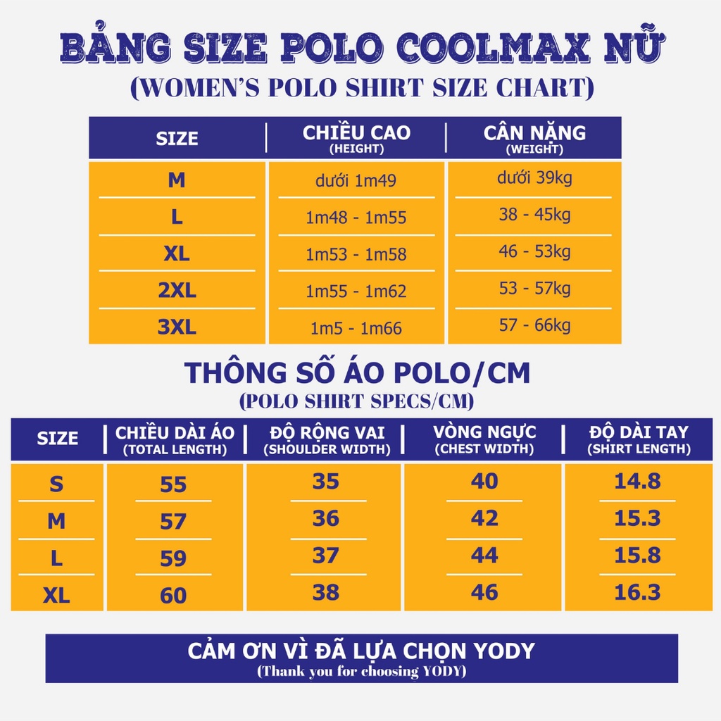 Áo polo nữ YODY có cổ tay ngắn, thun cafe phối bo mềm mịn thoáng mát APN4396