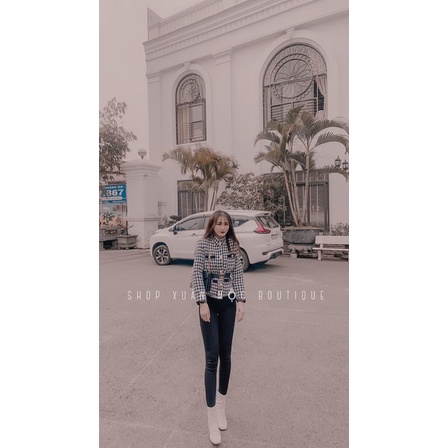 Áo Dạ Kẻ 2 Lớp Kèm Đai Có Ảnh Thật Kèm Video | BigBuy360 - bigbuy360.vn