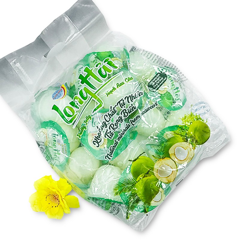 THẠCH RAU CÂU LONG HẢI TÚI 416G