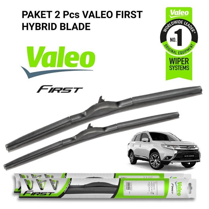 Cần Gạt Nước Valeo First Hybrid Mitsubishi Outlander 2012-on 24 "& 20"