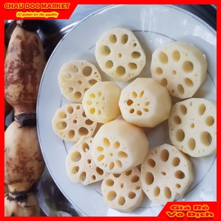 Củ Sen Tươi Miền Tây Gói 1 Kg Hàng Mới Vị Ngọt Củ To Dùng Chế Biến Nhiều Món Ăn Ngon.