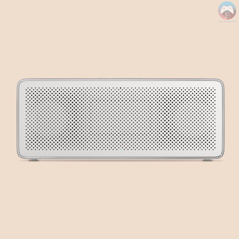 Ê Xiaomi Mi BT Speaker Square Box 2 Stereo Portable HD Sound Quality Soundbox Bass Speakers Music Audio Player Music Amplifier V4.2 1200mAh Aux Line-in Hands-free with Mic