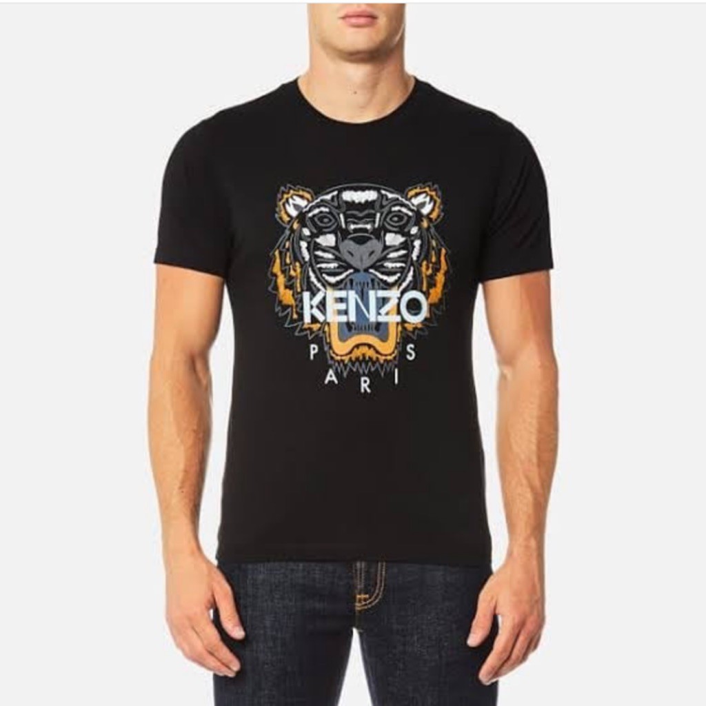 Áo Thun In Hình Đầu Hổ Kenzo Nhiều Màu Sắc Cá Tính
