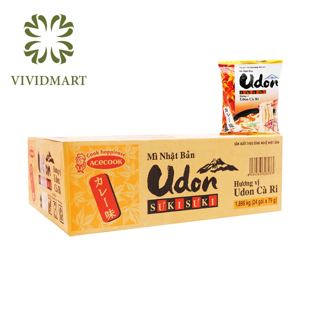 [Toàn quốc] [Thùng 24 gói] MÌ UDON SƯKISƯKI VỊ UDON NHẬT BẢN / CÀ RI / BÒ XỐT TERIYAKI - ACECOOK SUKISUKI (SUKI SUKI) | BigBuy360 - bigbuy360.vn