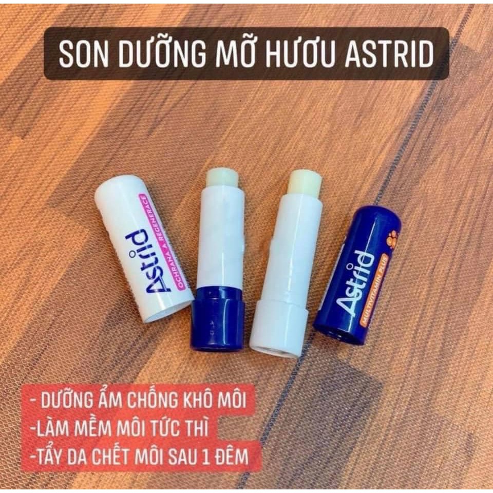 Son dưỡng môi - dưỡng môi mỡ hươu Astrid