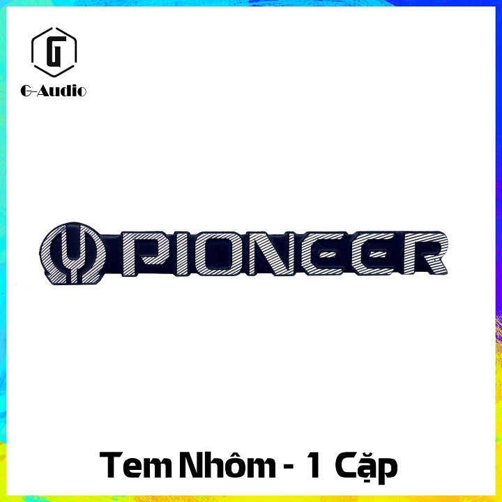 Tem Logo Pioneer (giá 1 cặp, 2 chiếc)