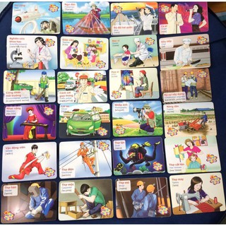 BỘ FLASH CARD 16 chủ đề cho bé