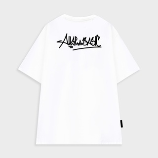 Áo thun vải dày in logo Graffity All The Basic - Trắng