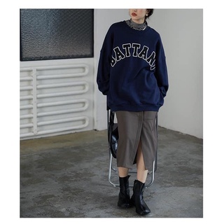 Áo nỉ sweater họa tiết BATANI freesize unisex