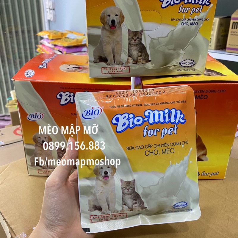 BIO MILK SỮA DÀNH CHO CHÓ MÈO