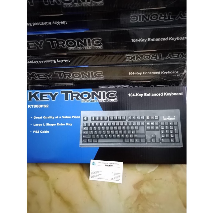 Bàn phím PS2 cổng tròn hoạt động ổn định mới 100%