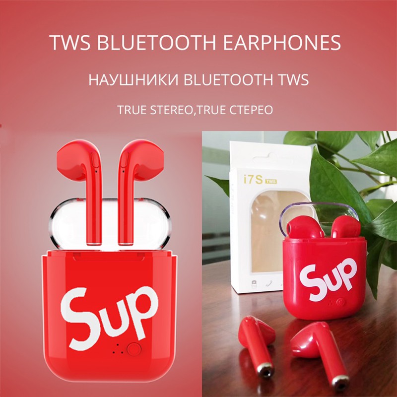 Tai nghe bluetooth không dây i7s TWS kèm hộp sạc tiện dụng chất lượng cao