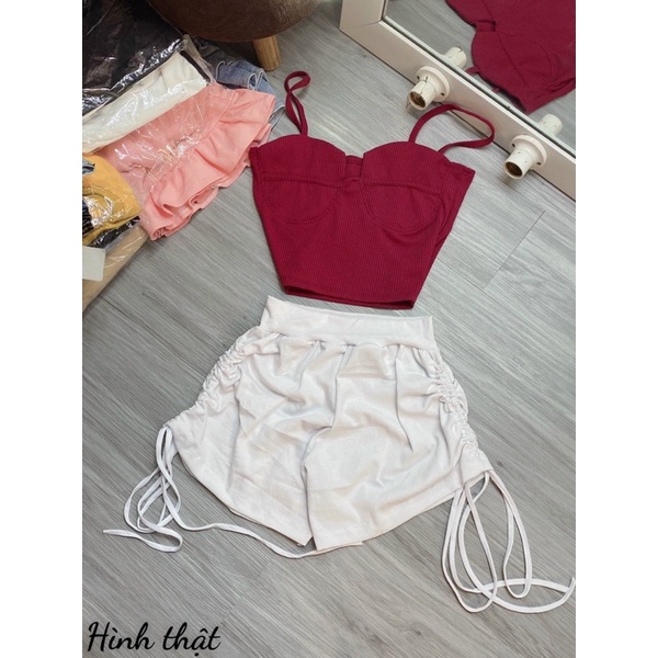 áo hai dây croptop thời trang hàng mới về