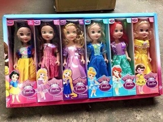 Set 6 búp bê Disney đáng yêu cho bé
